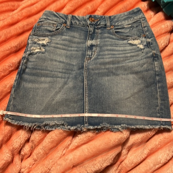 American Eagle NWOT Next Level Stretch Jean Skirt - Picture 5 of 7